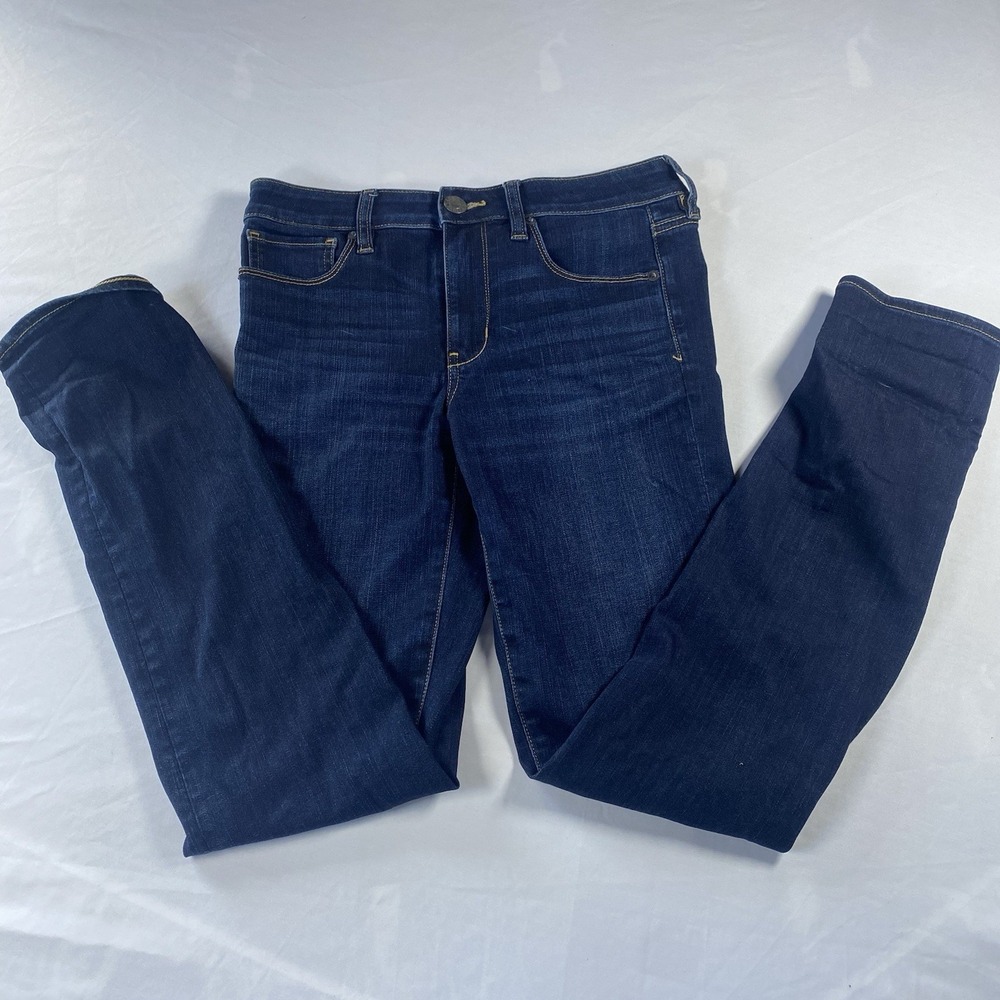 American Eagle Outfitters Jeans Women's Size 6 Long Blue Next Level Skinny